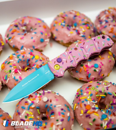 Boker Dessert Warrior Kalashnikov Blue Donut Blade HQ
