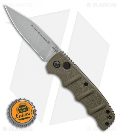 Boker Kalashnikov Automatic Knife OD Green (3.25" XHP Stonewash)