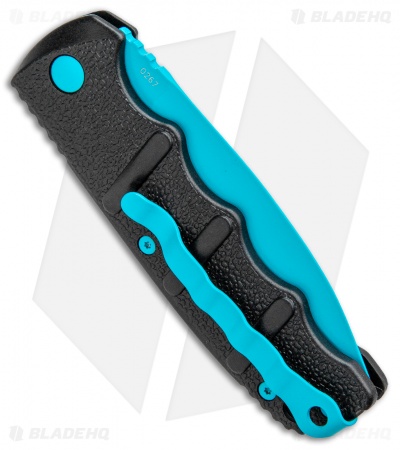 Boker Blue Scorpion Kalashnikov Dagger Automatic Knife (3.25" Electric Blue D2)