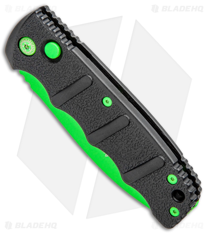 boker green mamba kalashnikov dagger automatic knife 3 25 electric green