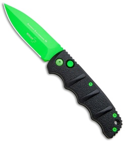 Boker Green Mamba Kalashnikov Dagger Automatic Knife (3.25&quot; Electric Green D2) | 105886