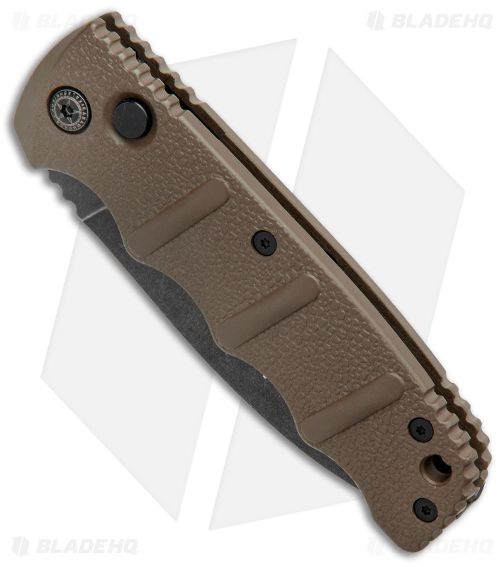 Boker Kalashnikov Dagger Automatic Knife Coyote (3.25" Smokewash D2)