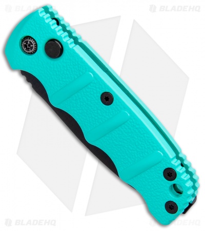 Boker Mini Kalashnikov Dagger Automatic Knife Tyranny Teal (2.5" Black)