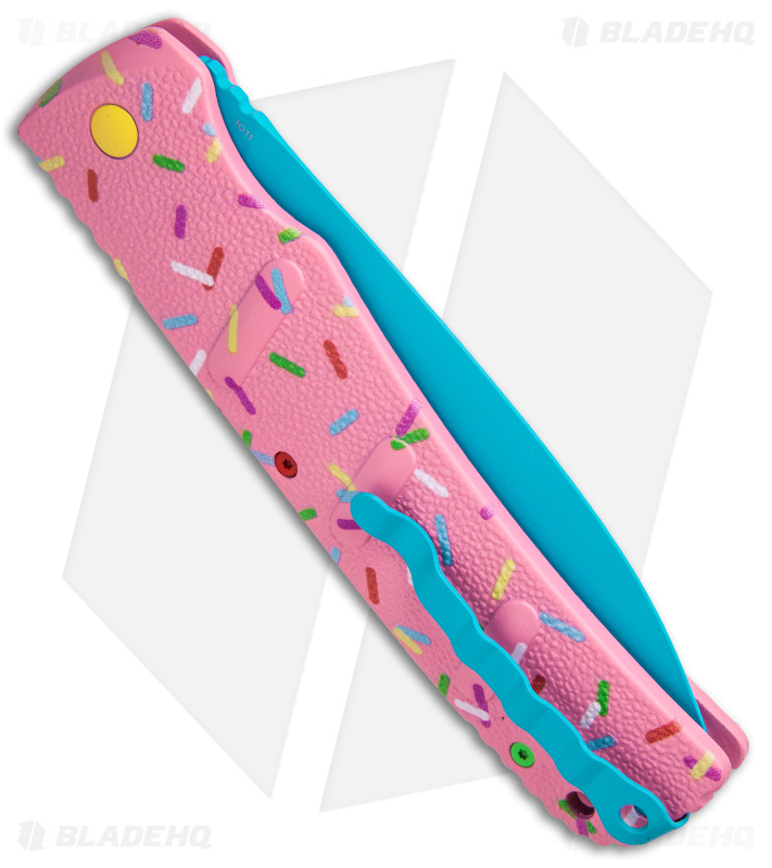 Boker XXL Kalashnikov Exclusive Dessert Warrior® Automatic Knife (4.75" Blue)