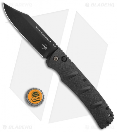 Boker XXL Kalashnikov Bowie Automatic Knife (4.75" Black D2)