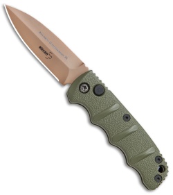 Boker Mini Kalashnikov Desert Warrior Automatic Knife Dagger (2.5" Copper D2)