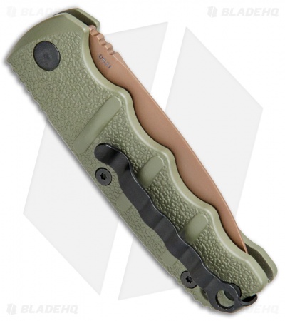 Boker Mini Kalashnikov Desert Warrior Automatic Knife Dagger (2.5" Copper D2)
