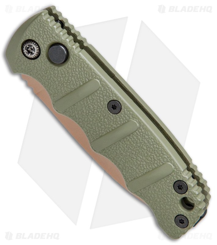 Boker Mini Kalashnikov Desert Warrior Auto Knife Dagger (2.5" Copper D2) *DISC*