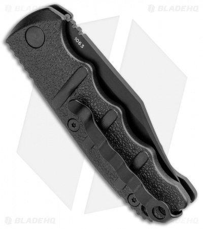 Boker Mini Kalashnikov Bowie Automatic Knife Black (2.5" Black)