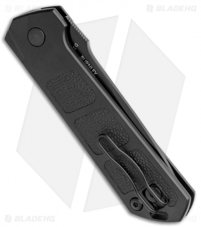 Boker Burnley Kihon Drop Point Automatic Knife (3.25" Black)