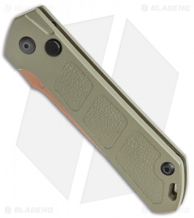 Boker Burnley Kihon Desert Warrior Drop Point Automatic Knife (3.3" Copper D2)