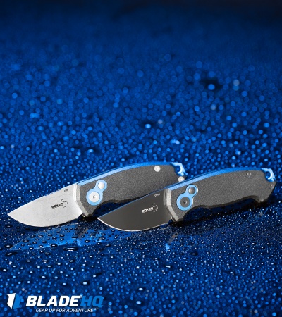 Boker Vox Kompakt CA Legal Automatic Knife (1.9" Black D2)