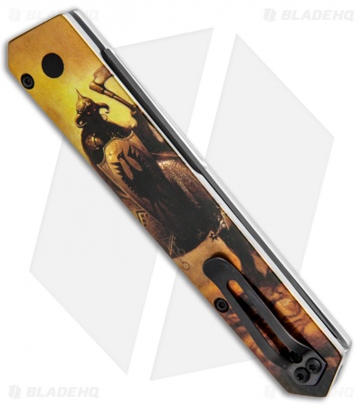 Boker Burnley Kwaiken Automatic Knife Frank Frazetta Series DD (3.5" Black) 