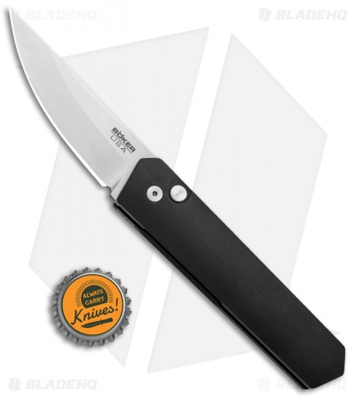 Boker Burnley Kwaiken Compact Automatic Knife Black (3" Stonewash) Pro-Tech 