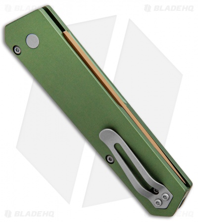 Boker Burnley Kwaiken Compact Automatic Knife OD Green (3" Copper) Pro-Tech 