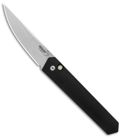 Boker Burnley Limited Kwaiken Automatic Knife Black (3.5" Stonewash) Pro-Tech 