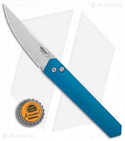 Boker Burnley Kwaiken Automatic Knife Blue (3.5" Stonewash) 06EX299SOI Pro-Tech 