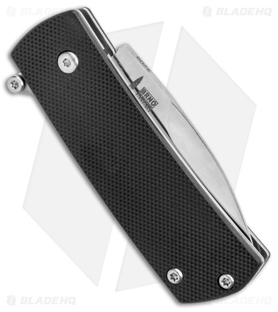 Boker Plus Shamsher Automatic Liner Lock Knife Black G-10 (1.9" Satin) 01BO361