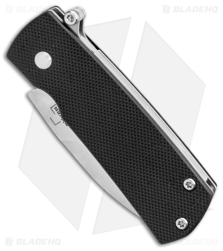 Boker Plus Shamsher Automatic Liner Lock Knife Black G-10 (1.9" Satin) 01BO361