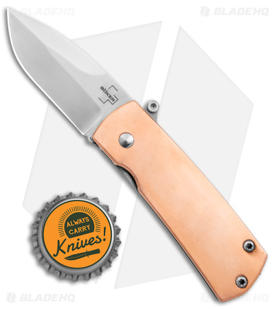 Boker Plus Shamsher Automatic Liner Lock Knife Copper (1.9" Satin) 01BO362