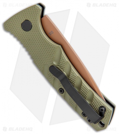 Boker Mini Strike Desert Warrior Automatic Knife (2.6" Copper  D2)