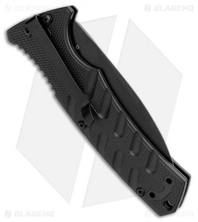 Boker Plus Strike Dagger Automatic Knife Black (3.25" Black D2)