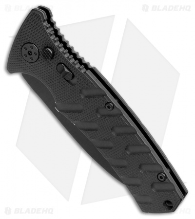 Boker Plus Strike Dagger Automatic Knife Black (3.25" Black D2)