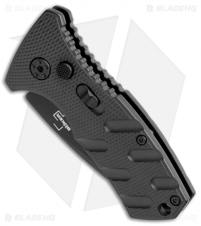 Boker Stubby Strike CA Legal Automatic Knife (1.9" Black D2)