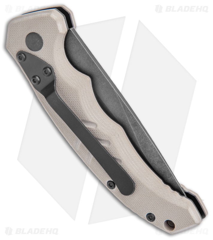 Boker Plus Intention II Automatic Knife Coyote G-10 (3.25" Black SW) 01B0483