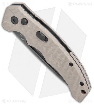 Boker Plus Intention II Automatic Knife Coyote G-10 (3.25" Black SW) 01B0483