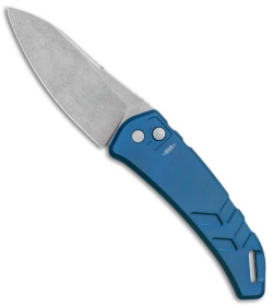 BRS Warhead Automatic Knife Blue (3.12" Stonewash)