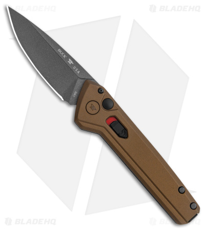 Buck Deploy Automatic Knife Burnt Bronze (3" Gray) 0838BRS1