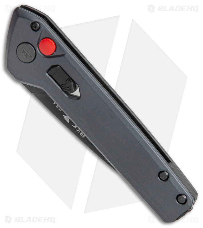 Buck Deploy Automatic Knife Sniper Gray (3" Black) 0838GYS1