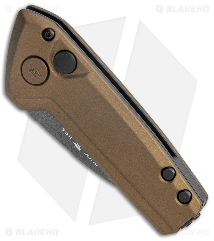 Buck Deploy Mini Automatic Knife Burnt Bronze (1.8" Gray) 0838BRS1