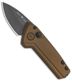 Buck Deploy Mini Automatic Knife Burnt Bronze (1.8" Gray) 0838BRS1