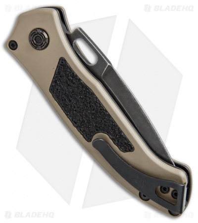 Buck Impact Automatic Knife Coyote Tan (3.125" Black SW) 0898BRS