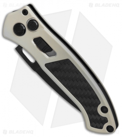 Buck Impact L.E. Legacy Automatic Knife Tan/Carbon Fiber (3.1" Black) 0898TNSLE