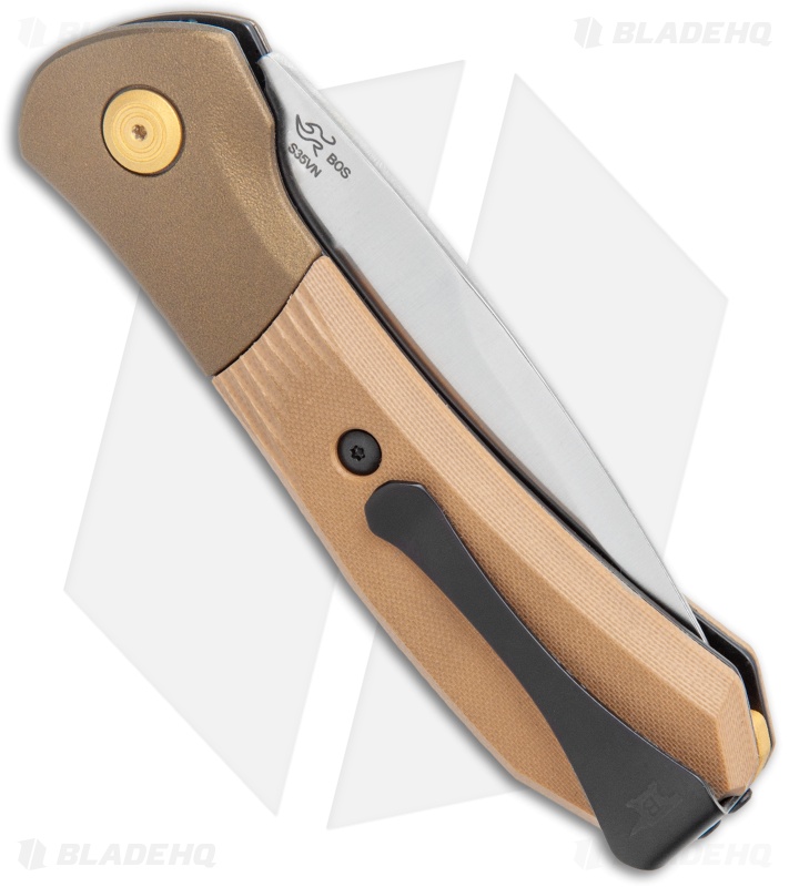 Buck Paradigm Shift Automatic Knife Brown G-10 (3" Satin)