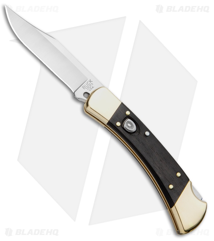 Buck 110 Ebony Automatic Lockback is one of the best switchblade knives