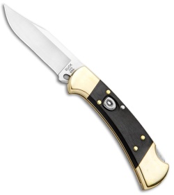 Buck 112 Ranger Auto Lockback Knife Ebony (3" Satin) 0112BRSA*DISC*