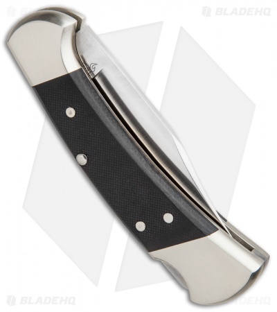 Buck 112 Ranger Elite Automatic Lockback Knife Black G-10 (3" Satin MagnaCut)