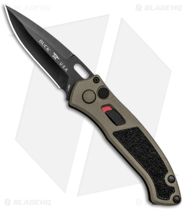Buck Impact - Automatic Knife | Coyote Tan + Black | Blade HQ