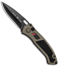 Buck Impact Automatic Knife Coyote Tan (3.125" Black) 0898BRS1