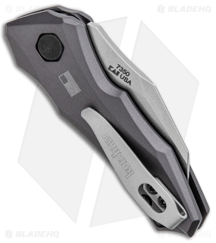 Kershaw Launch 10 Automatic Knife Gray (1.9" Stonewash) 7350