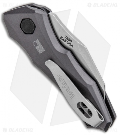 Kershaw Launch 10 Automatic Knife Gray (1.9" Stonewash) 7350
