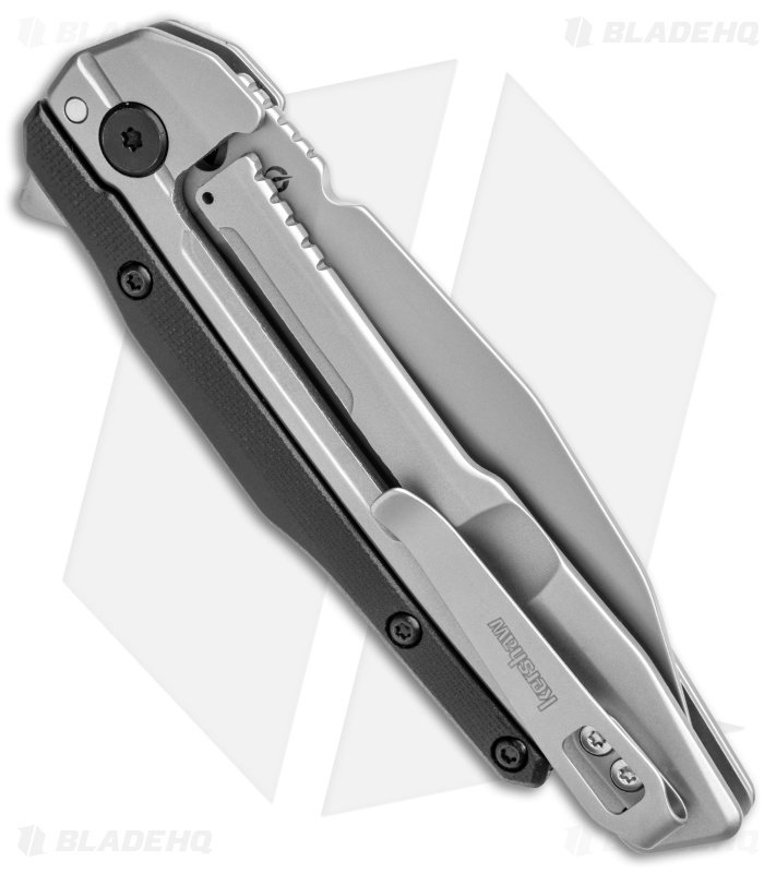 Kershaw Lithium Reverse Tanto Spring Assisted Knife Black GFN (3.25" BB) 2049