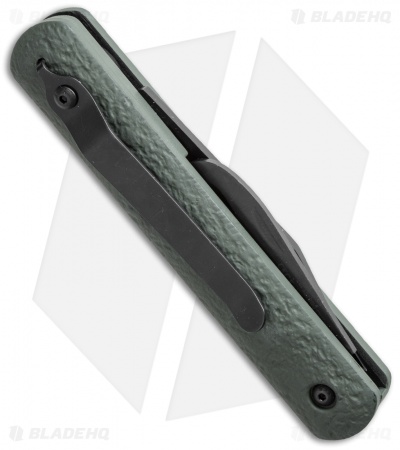Colonial Ranger Automatic Knife OD Green (3" Black Serr) M-736C