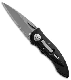 CRKT Elishewitz E-Lock 7313 Automatic Conversion (2.75" Bead Blast Serr) 