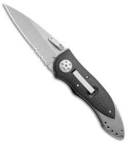 CRKT Elishewitz E-Lock Folding Knife (2.75" Bead Blast Serr) 7313 