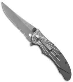 CRKT Starlight E-Lock 7353 Automatic Conversion (3.25" Serr)